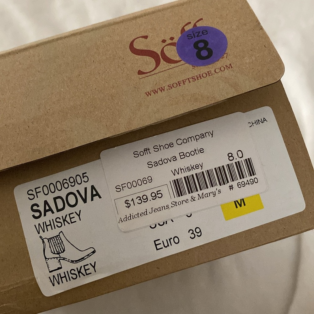 Sofft Brown Leather Boots - Picture 7 of 7